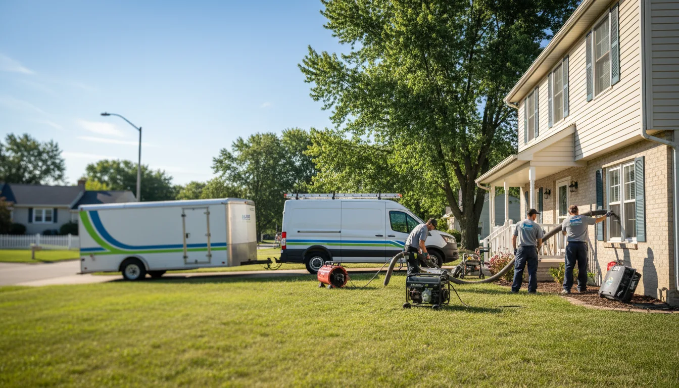 Flooded Basement Restoration And Cleanup With Repair in Berlin, MD near me
